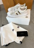 Moncler Sneaker Ariel weiß/Gold Größe 37 Fullset Echtleder Bayern - Metten Vorschau