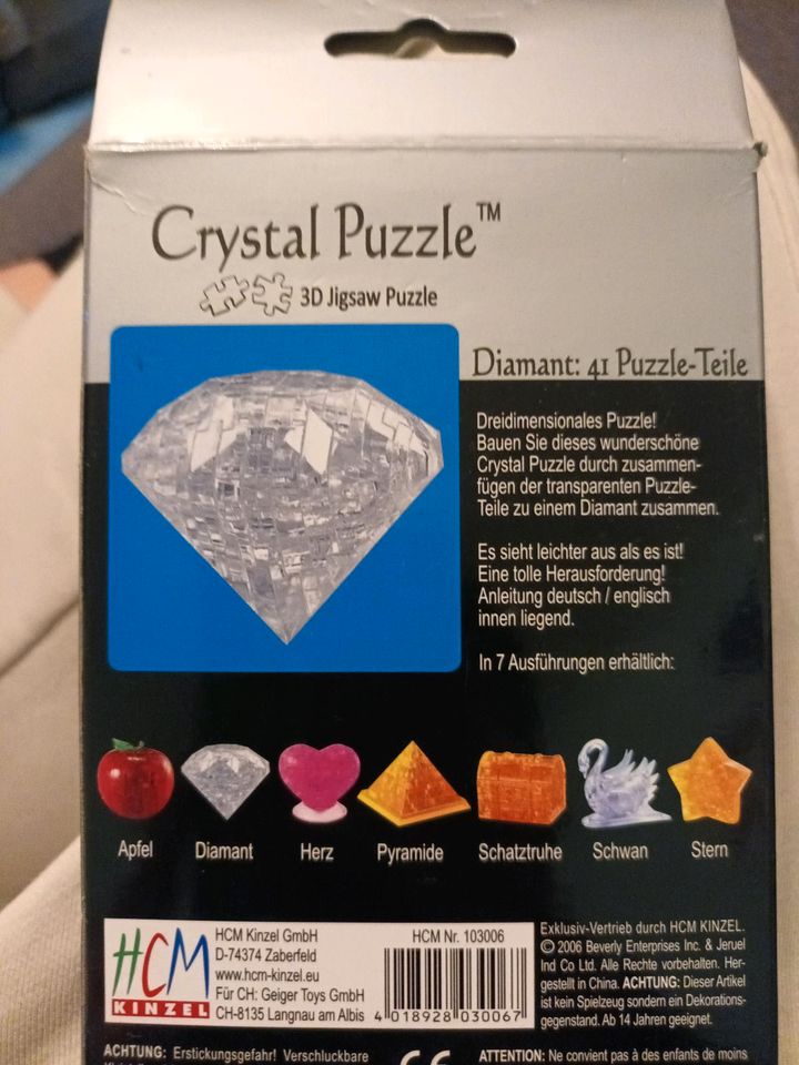 Diamond 3D puzzle in Bovenden