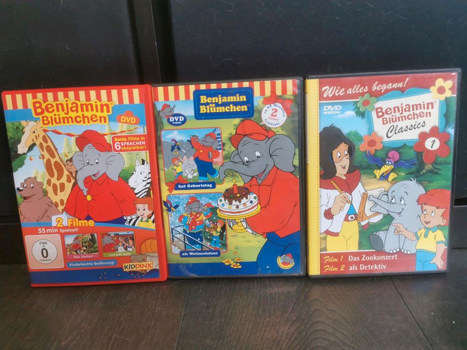 Kinder DVDs DVD Bob Baumeister Pettersson Findus Pippi Peppa usw in Wetzlar