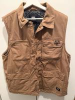 Vans x Courage Adams Drill Chore Vest Weste, Größe L Hessen - Gießen Vorschau