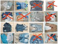 Kleiderpaket Baby Junge  Sommer T-Shirts Jeans Bodys 74 80 86 92 Hessen - Birkenau Vorschau