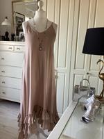 Zara Maxikleid Stoffkombi Jersey/Cotton Volants Gr.M Leipzig - Knautkleeberg-Knauthain Vorschau
