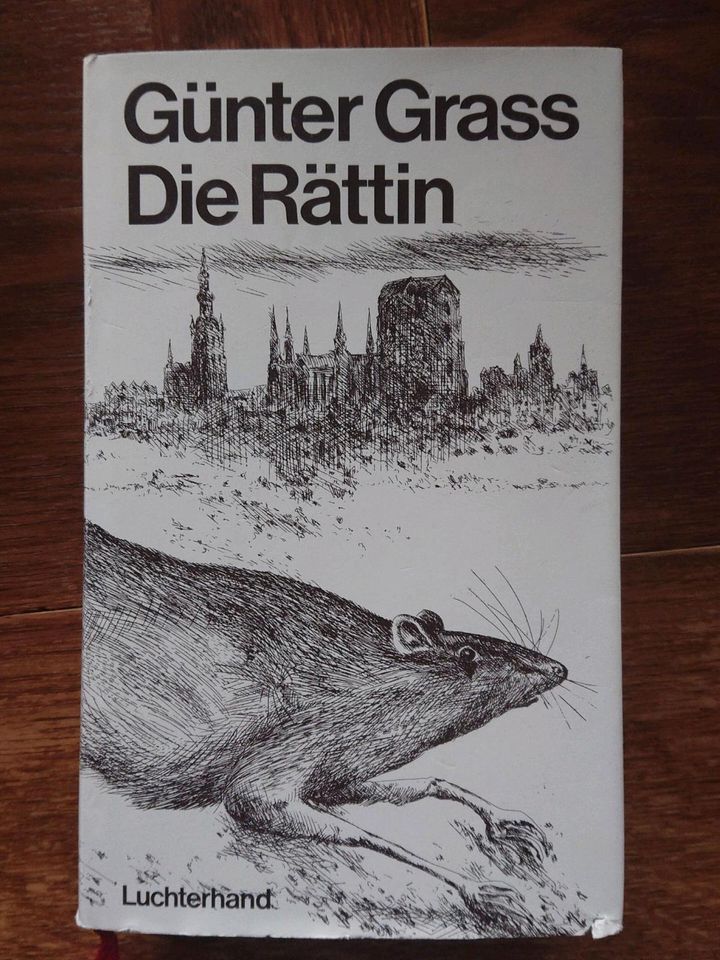 Die Rättin, signiert, Günter Grass, Luchterhand Verlag in Wasungen