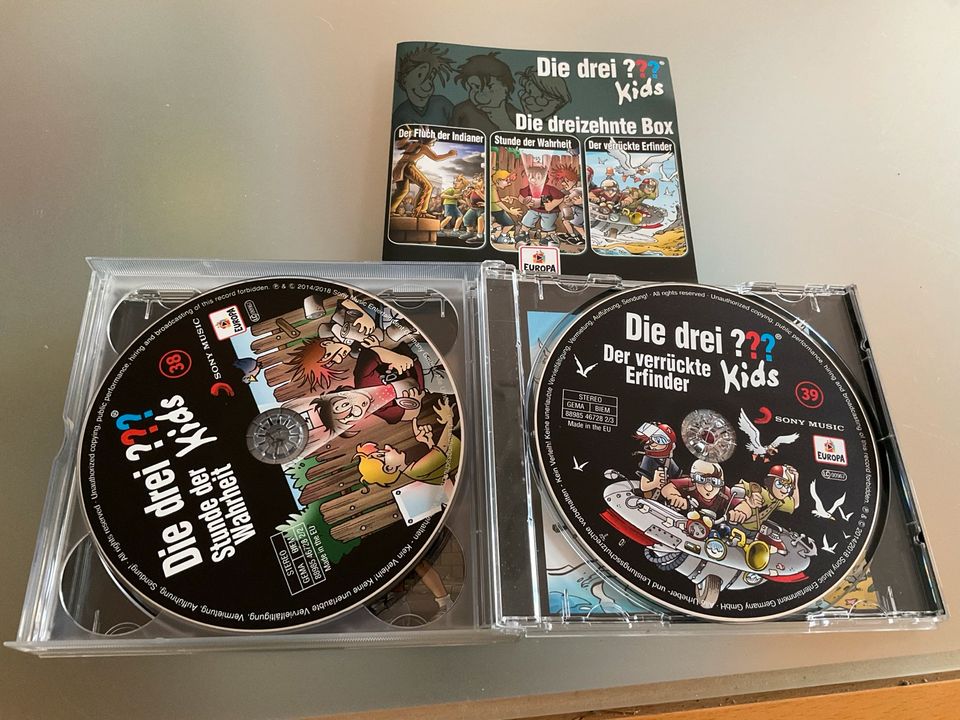 „Die 3 ??? Kids“ Die dreizehnte Box (3 Hörspiele) in Heddesheim