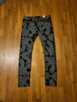 VERSACE schwarze Barock-Jeans mit Muster - Made in Italy Bayern - Wendelstein Vorschau
