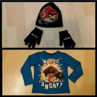 Angry Birds - Langarmshirt Gr.8/9, Mütze und Handschuhe Nordrhein-Westfalen - Waldfeucht Vorschau