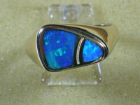 Ring Größe 21 / 66 375 Gold mit Opal Nordrhein-Westfalen - Solingen Vorschau