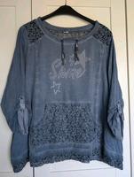 curvy Tunika Shirt Gr. 50*52 zu Tredy rauchblau Brandenburg - Senftenberg Vorschau