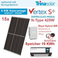 6 kWp Solaranlage kompl mit 10 kWh Solarspeicher & Wechselrichter Baden-Württemberg - Göppingen Vorschau