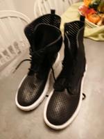 Lascana Boots Schuhe Sommer 41 schwarz weiß neuwertig Sachsen - Zwickau Vorschau