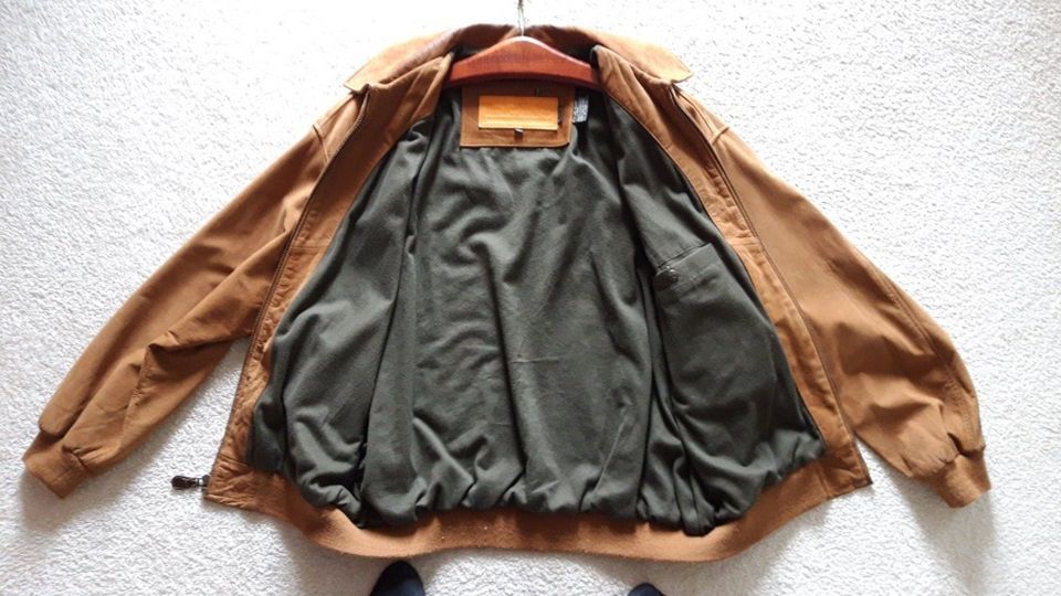 Wetterfeste Herren-Lederjacke XL von TIMBERLAND in Bad Soden am Taunus