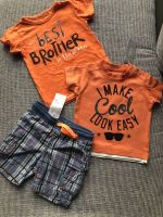 Next & Co. 2 T-Shirts & Shorts orange wie neu in 80 9-12 Monate Nordrhein-Westfalen - Sankt Augustin Vorschau