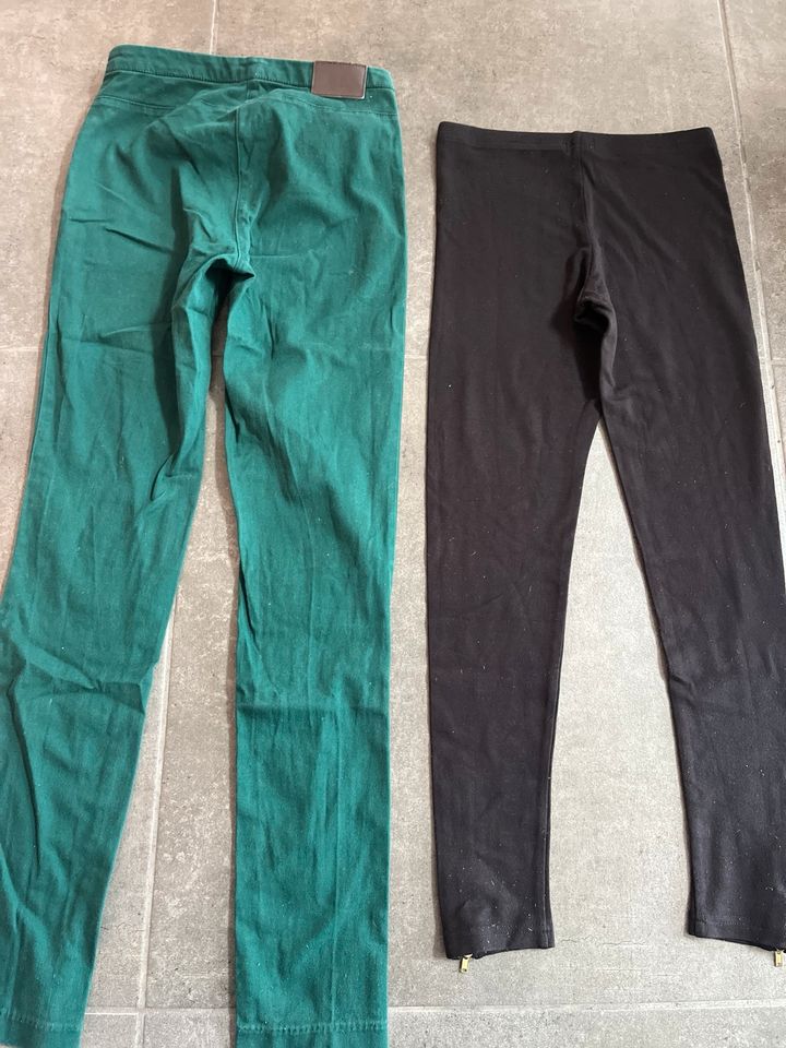 Stoffhose Leggings H&M Gr.XS in Tamm