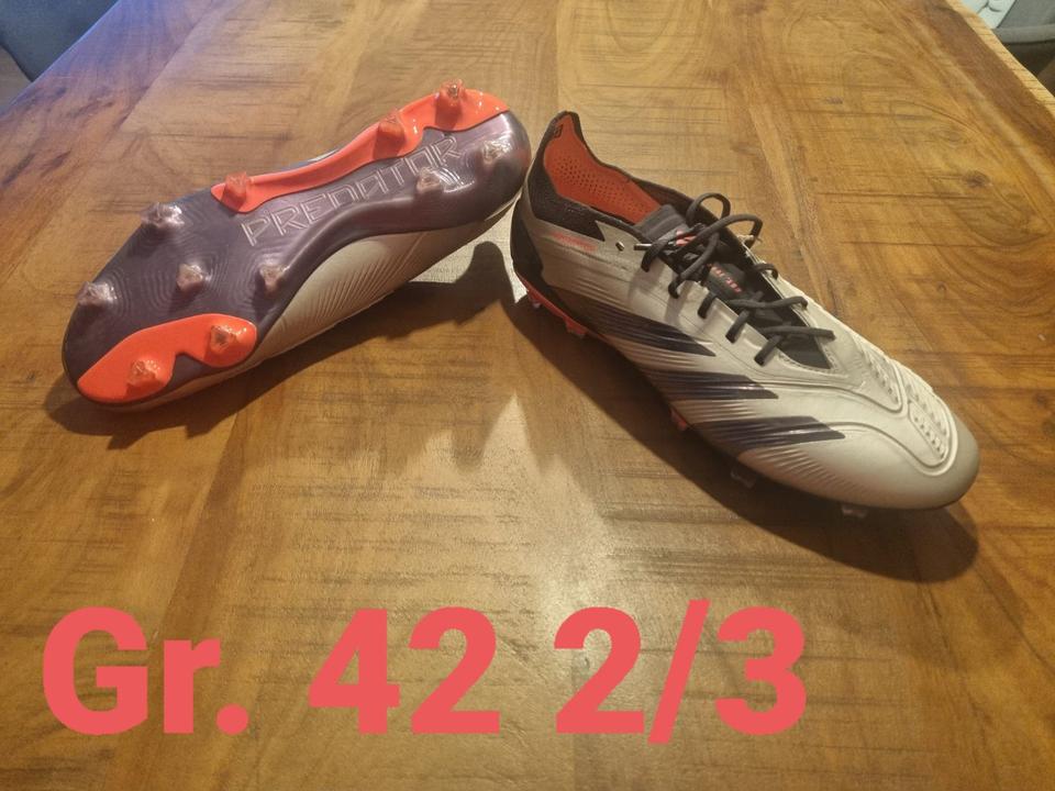 Neue Adidas Predator Elite FG Fußballschuhe - Größe 42 2/3 in Wismar