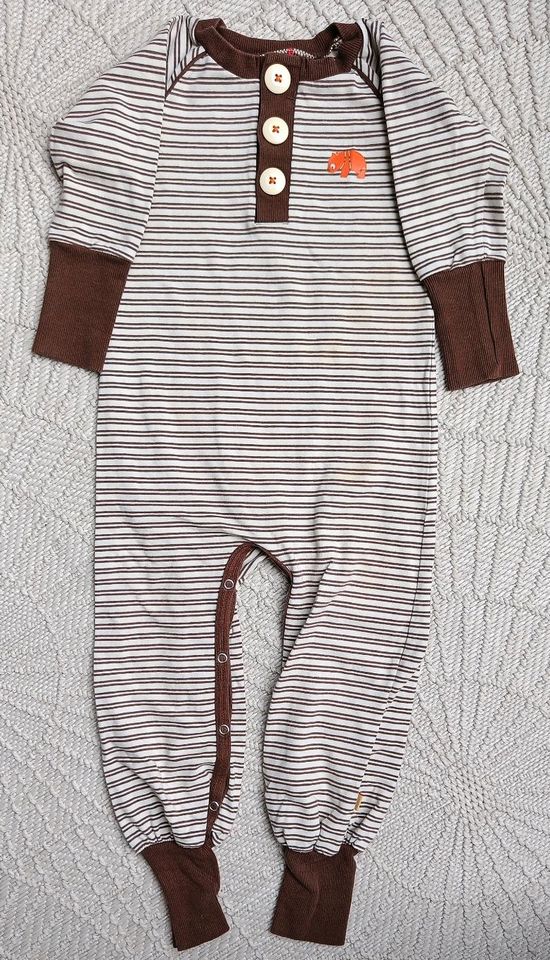 Smafolk AlbaBaby Schlafanzug Onesie Overall Playsuit Spieler 98 in Leipzig