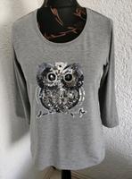 T-Shirt Canda Premium mit Eule Pailletten Gr. M Hessen - Viernheim Vorschau