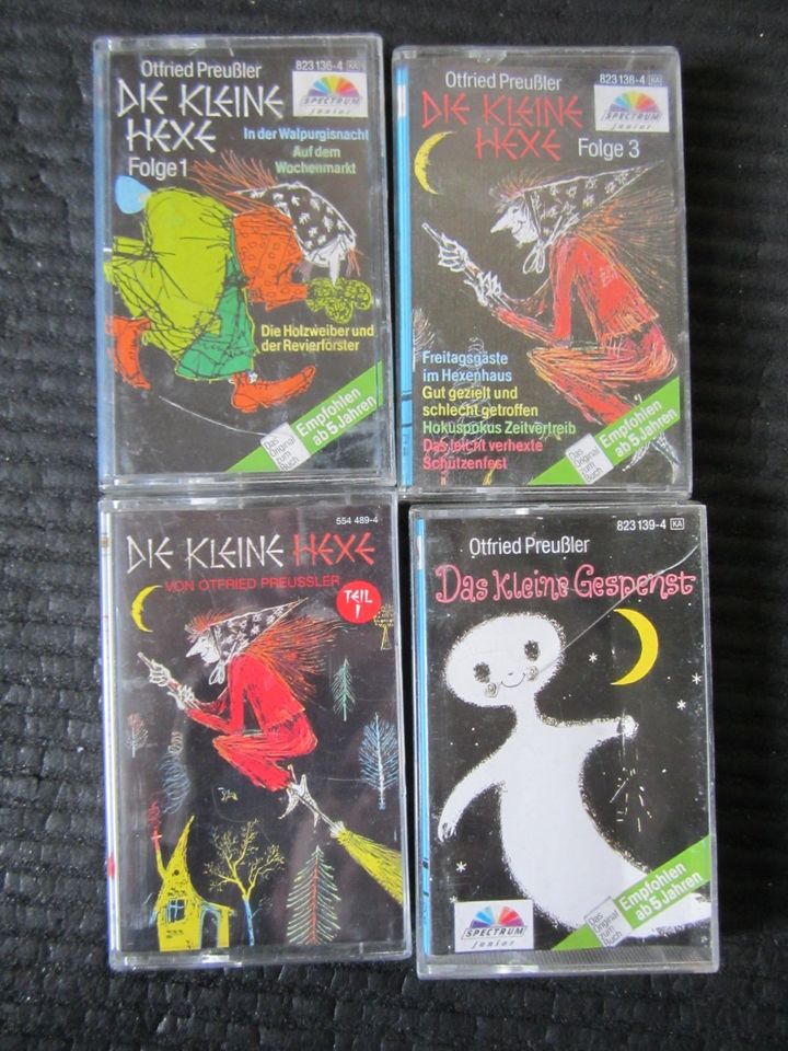 Die kleine Hexe, Hörspielkassetten, 5€ für alle 4 Hörspiel in Göttingen