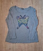 Street One Langarmshirt mit Pailetten Schmetterling Gr. 40 Hessen - Lich Vorschau