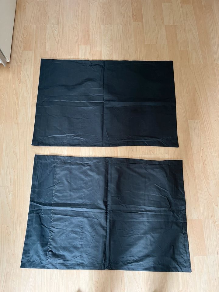 Neue Anthrazit Bettwäsche ( Bettdecke 180x200cm) in Ammersbek