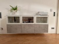 Ikea Besta Sideboard mit 6 Türen und Glasplatte Niedersachsen - Meine Vorschau