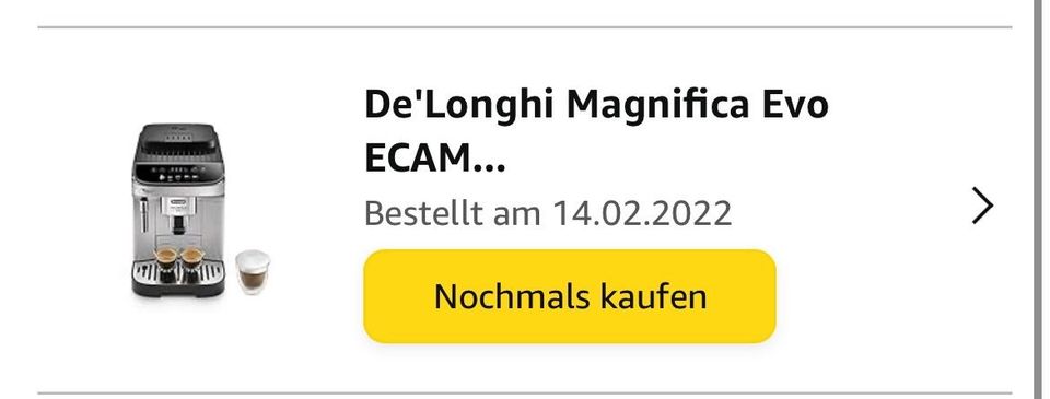 De'Longhi Magnifica Evo ECAM Kaffeevollautomat in München