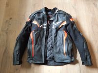 Neuwertiger Alpinestars Lederkombi in Schwarz/Orange zu verkaufen Bayern - Holzgünz Vorschau