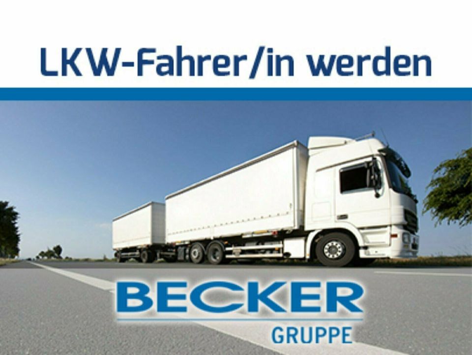 Remscheid: Ausbildung zum LKW-Fahrer/in + Führerschein C/CE in Remscheid