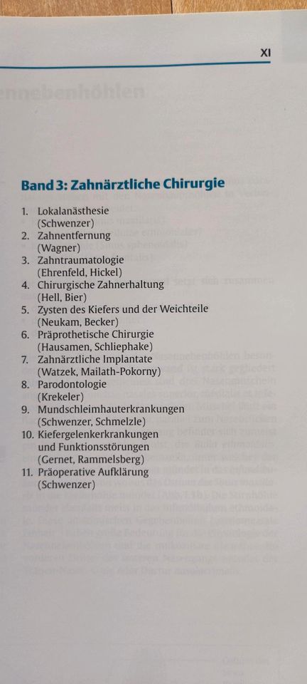 Chirurgie Schwenzer Ehrenfeld Zahn Mund Kieferheilkunde Bd 2+3 in Neunkirchen am Potzberg