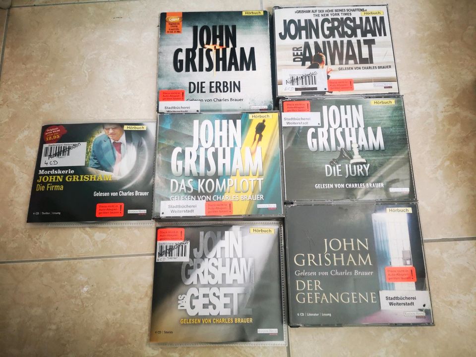 Hörbücher von John Grisham in Weiterstadt