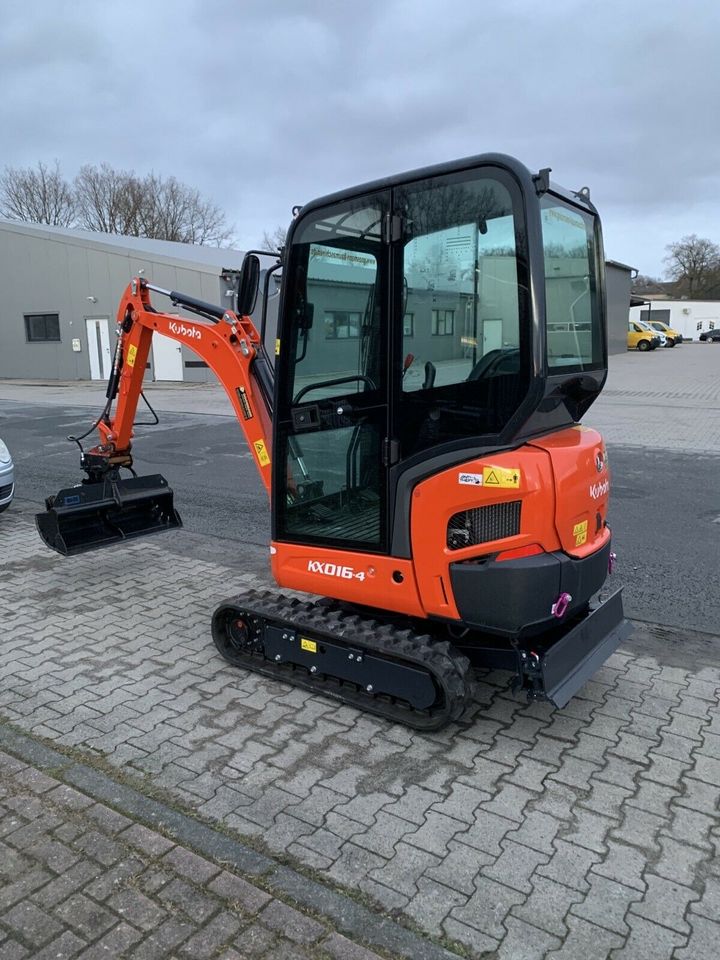 Minibagger / Bagger Vermieten / Mieten | Kubota | Schwenklöffel in Hörstel