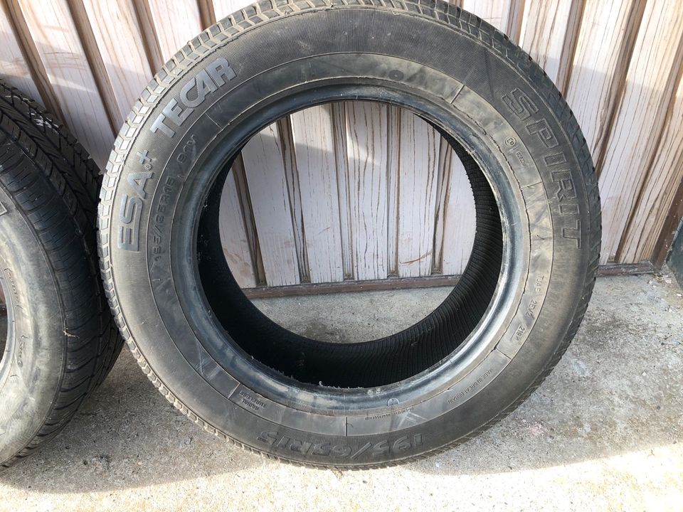 Sommerreifen günstig alt Anhänger Deko Michelin Spirit 195/65 R15 in Theres