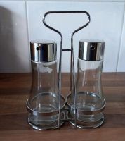 Set Öl Essig Glas Spender Karaffen mit Edelstahl Halter Neu Nordrhein-Westfalen - Oberhausen Vorschau