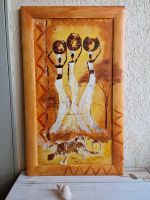 Bild Wandbild Ölbild 73 x 43 cm Orange Afrika Echse Leipzig - Stötteritz Vorschau