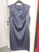 Benetton Satin-Kleid Cocktailkleid Partykleid Etuikleid 38 blau Köln - Weidenpesch Vorschau