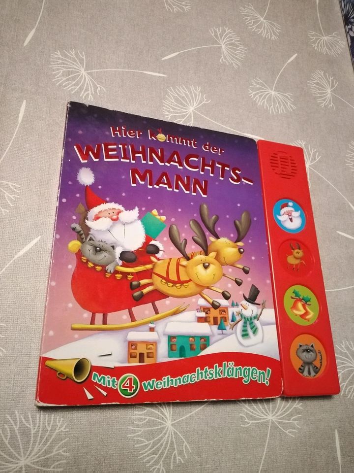 schönes Soundbuch Buch mit Musik Weihnachten Christmas in Eilsleben