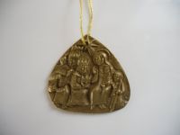 Bronzeplakette Weihnachtsplakette Anbetung der Könige Anhänger Hessen - Wildeck Vorschau