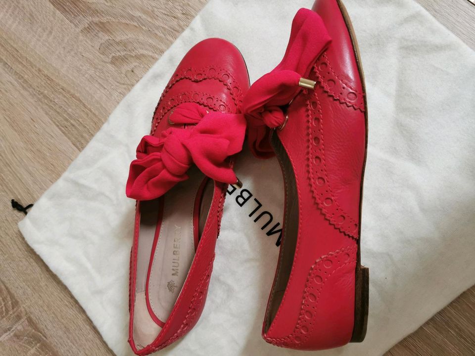 Mulberry Ballerinas Damen Rot Gr. 39 in Werne