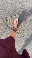 Jil Sander Wraparound ankle strap leather sandals Ledersandalen Mitte - Wedding Vorschau