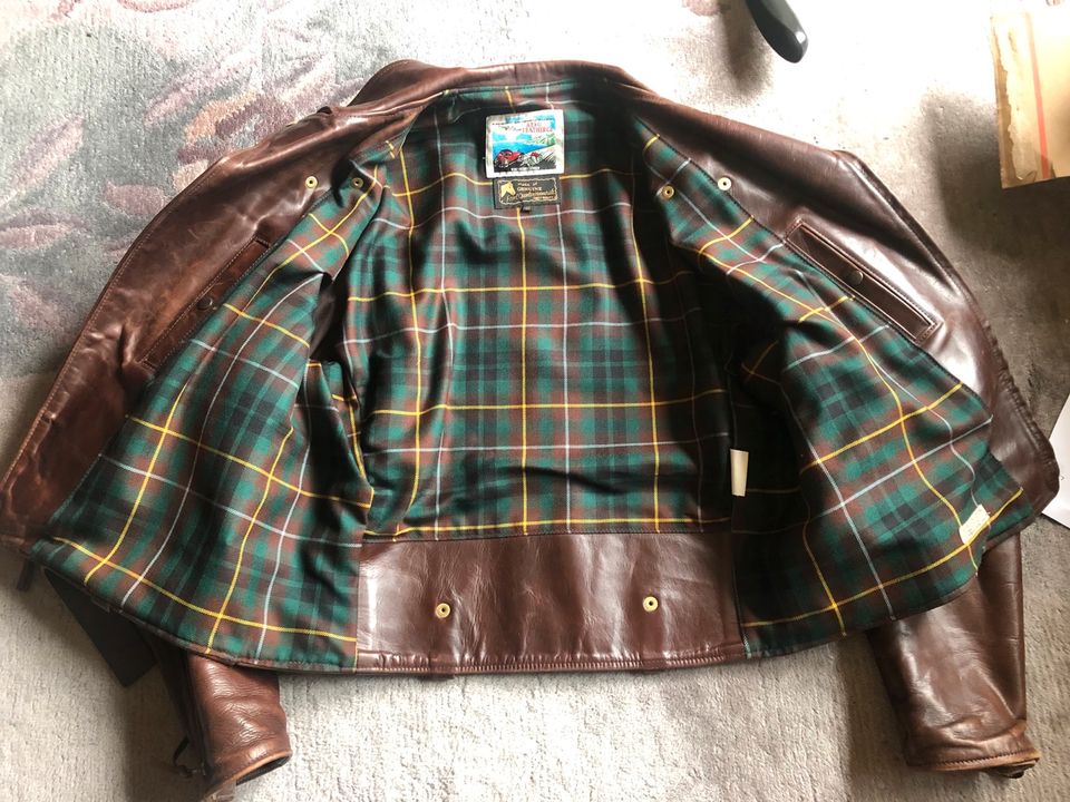 Aero Leather Lederjacke Größe 46 in Rosenheim