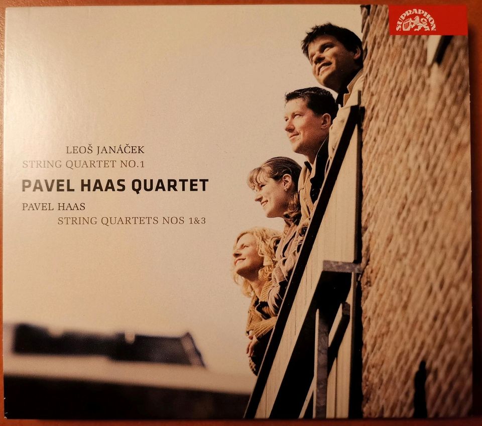 CD Pavel Haas Quartet "Pavel Haas: Streichquartett Nr. 1 & 3 in Magdeburg