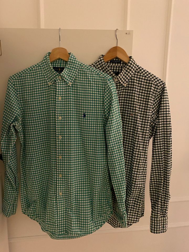 2x Hemd Ralph Lauren Polo S Classic fit Gant M 39 40 Oxford slim in Halle