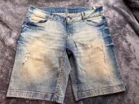 Damen Jeans kurze Hose Used Look W33 Sachsen-Anhalt - Mansfeld Vorschau