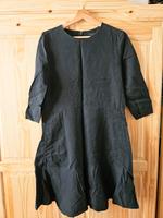 Cos Kleid Schwarz langarm lyocell S 36 Hessen - Habichtswald Vorschau