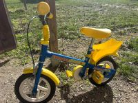 Kinderfahrrad Fahrrad Kinder 12 Zoll Kleinkind Dino gelb blau Sachsen-Anhalt - Gommern Vorschau