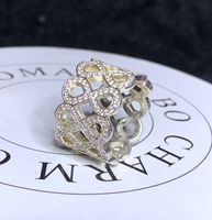 Thomas Sabo Band Ring Infinity Zirkonia Pavé UNGETRAGEN NP298 Saarbrücken-Halberg - Ensheim Vorschau