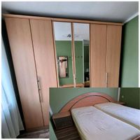 4tlg. Schlafzimmer in Buche: Kleiderschrank, Bett, Nachtschränke Sachsen - Pirna Vorschau