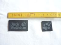 Jack Wolfskin, 2 Aufnäher Flick 4,5 x 2,5 cm und 2,5 x 2,5 cm Baden-Württemberg - Oppenau Vorschau