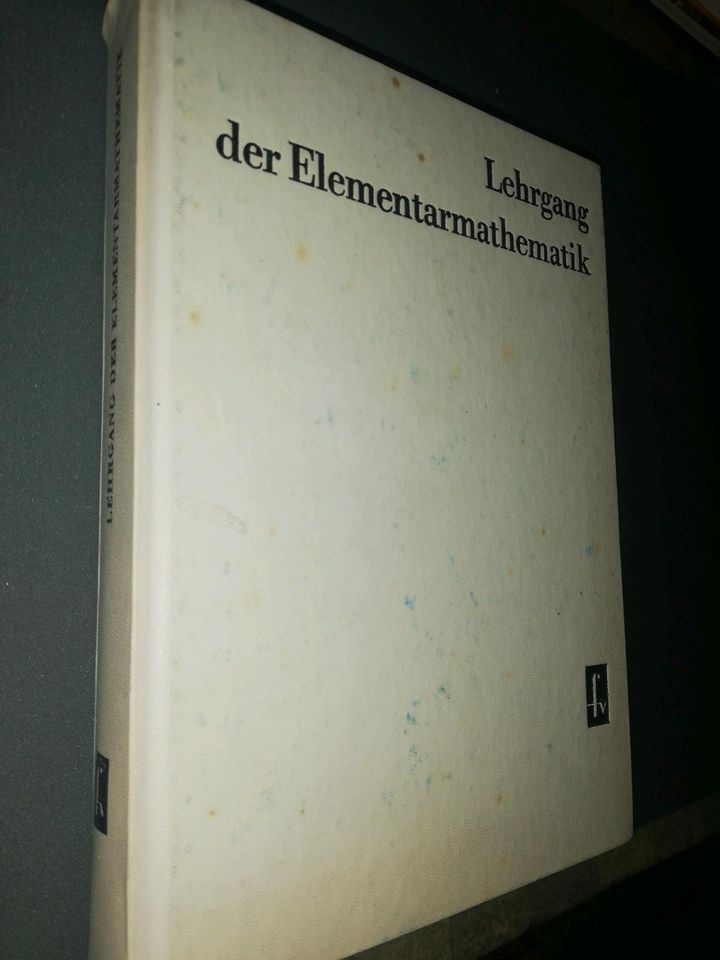 Lehrgang Elementarmathematik Mathematik DDR LEIPZIG HANS KREUL in Berlin