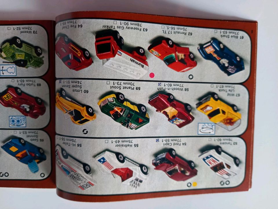 Matchbox Katalog von 1976 in Runkel