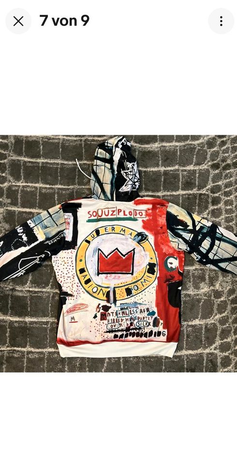 Hoddie Jean-Michel Basquiat X in Detmold